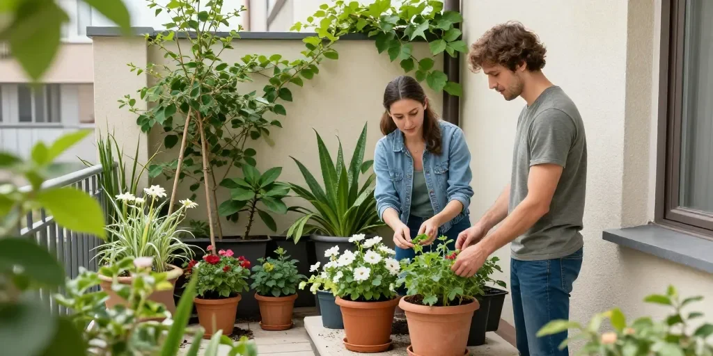Cómo decorar tu terraza con flores y plantas