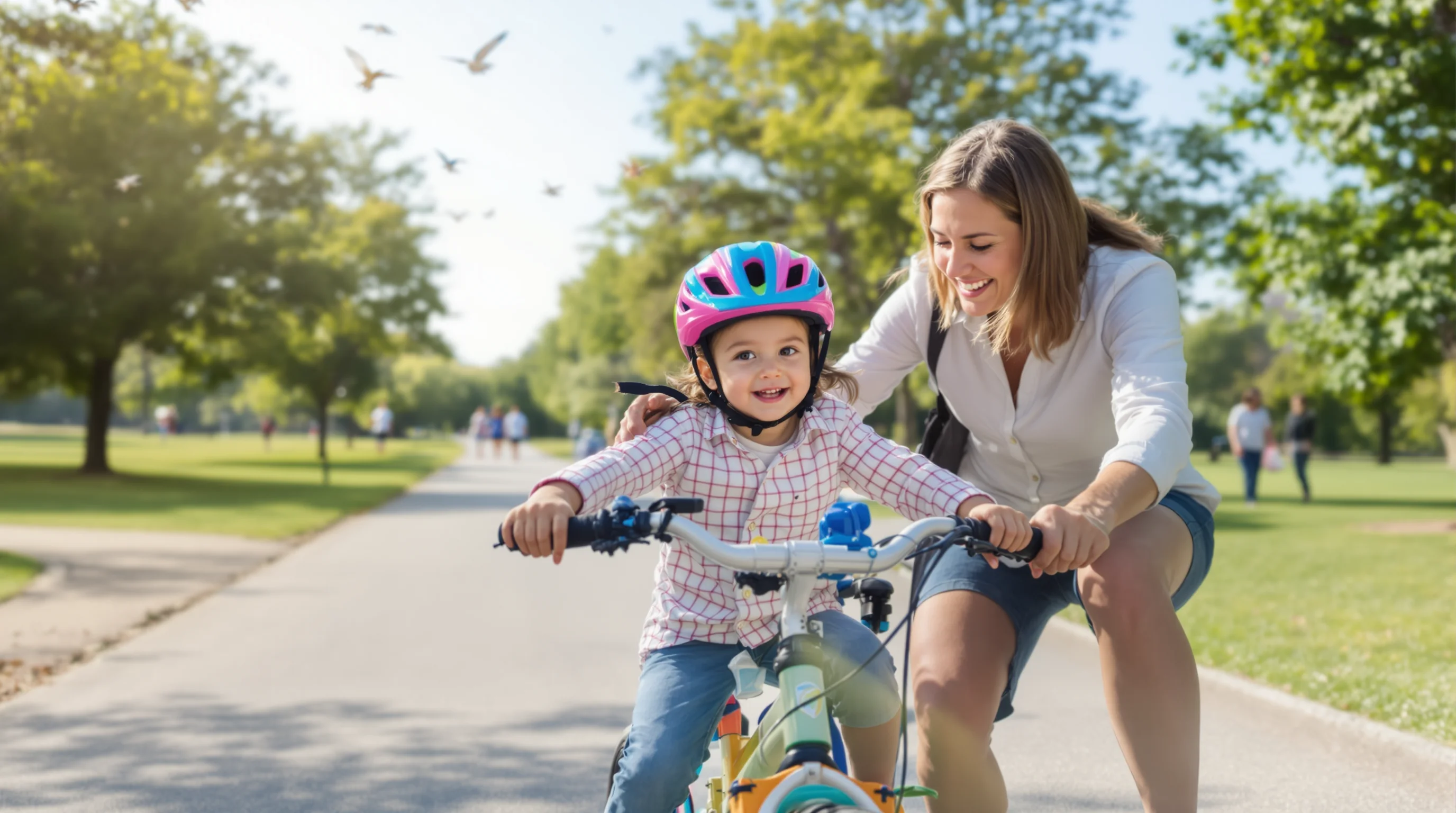 Cómo enseñar a montar en bici: el método paso a paso más sencillo