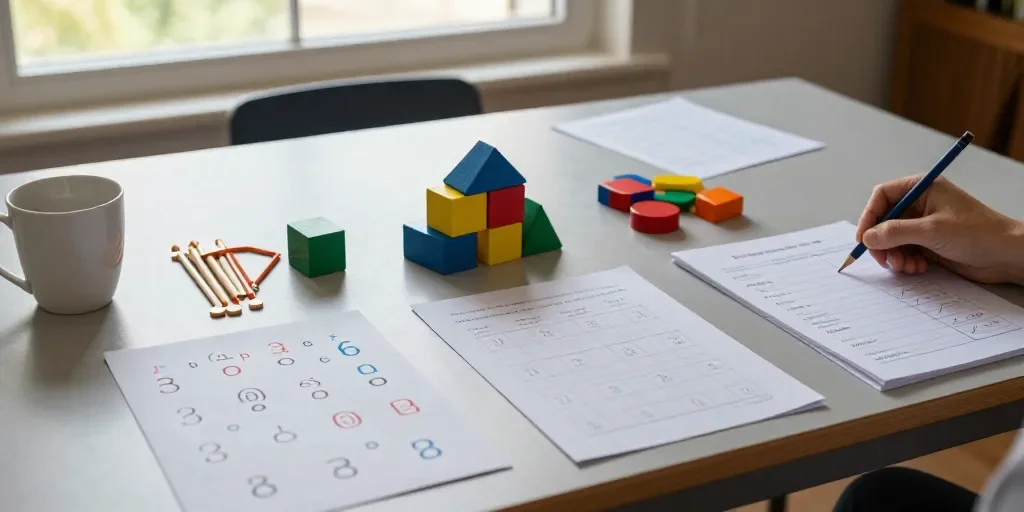 Cómo enseñar matemáticas a los niños en casa