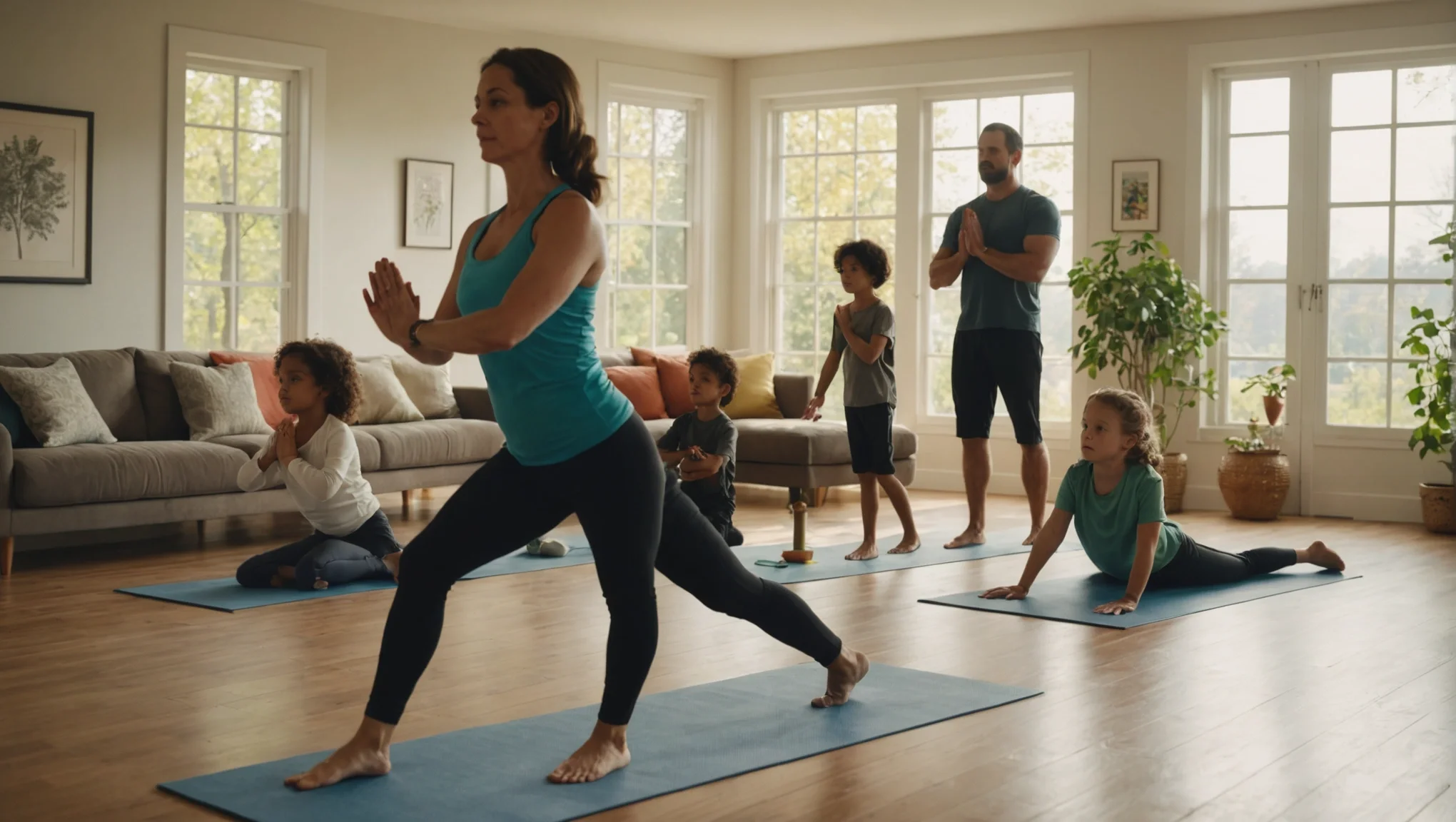 Descubre cómo el yoga diario transforma la vida familiar y fortalece vínculos