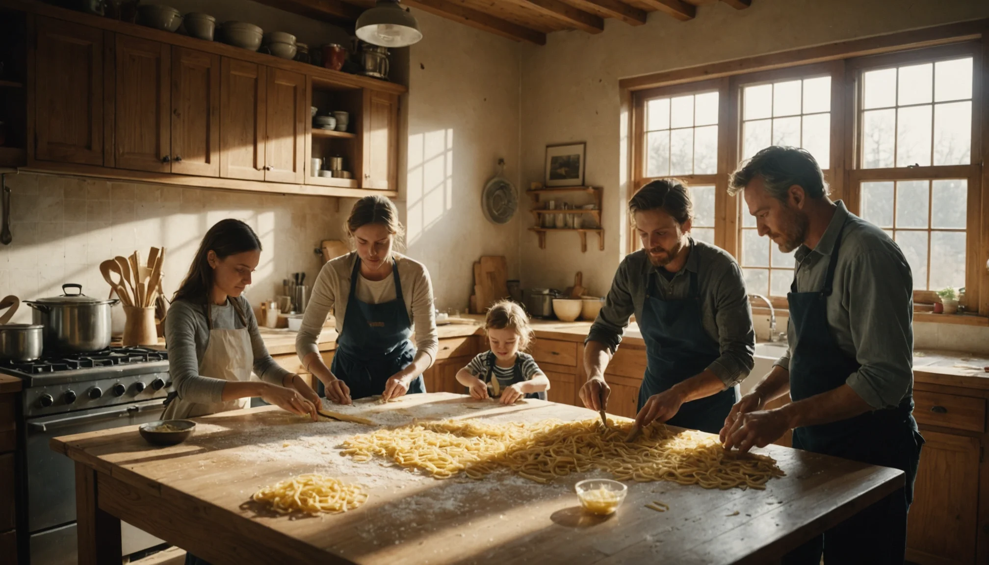 Descubre el arte de hacer pasta fresca en familia y sorprende a todos