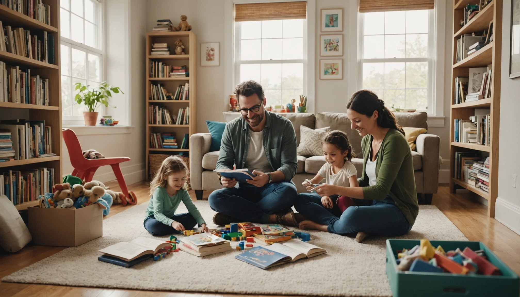 Descubre el arte de organizar tu hogar en familia sin estrés ni caos