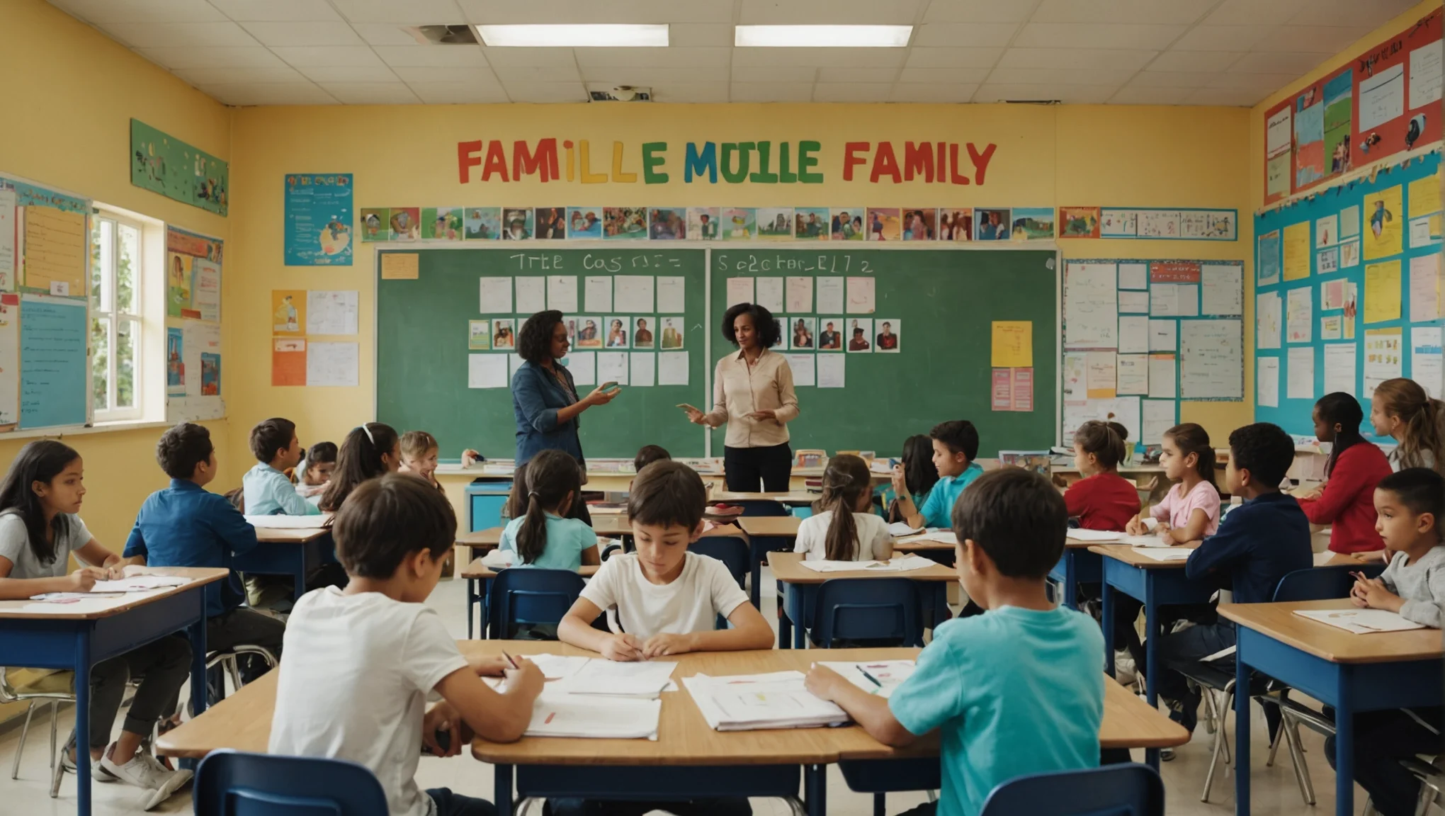 Descubre métodos innovadores para enseñar el tema Famille con éxito