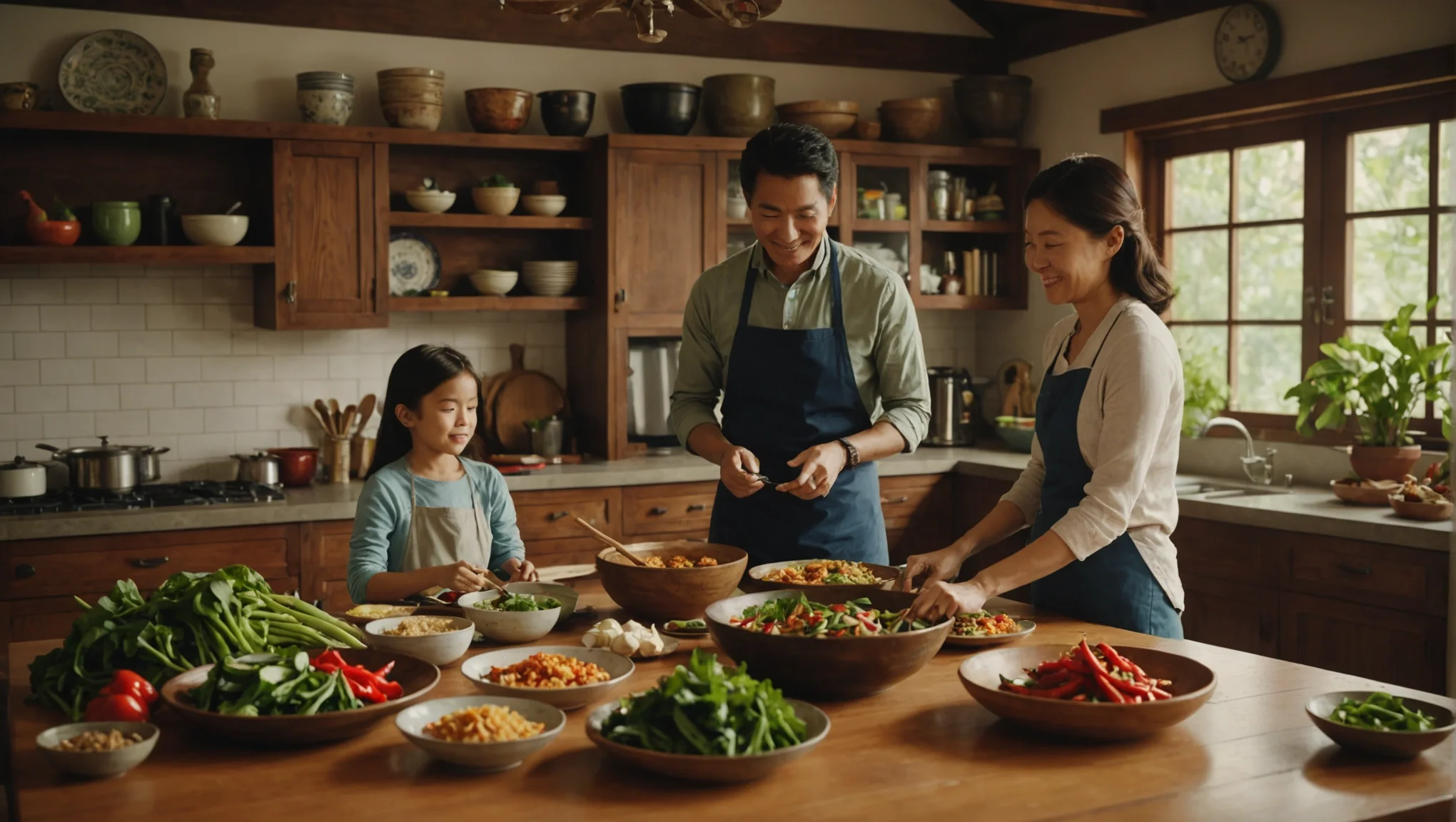 Descubriendo el arte de la cocina asiática en familia: sabores y tradiciones en casa