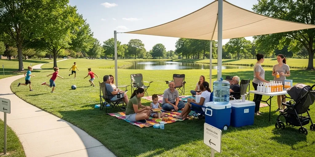 Eventos outdoor en familia: ¿cómo garantizar comodidad y seguridad para todos?