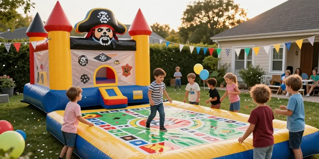 Fiestas temáticas para niños: actividades, hinchables y juegos gigantes para crear eventos mágicos
