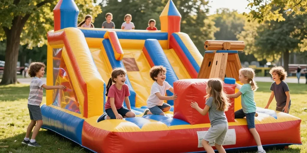 Hinchables, juegos gigantes y animación infantil: el plan perfecto para cualquier evento