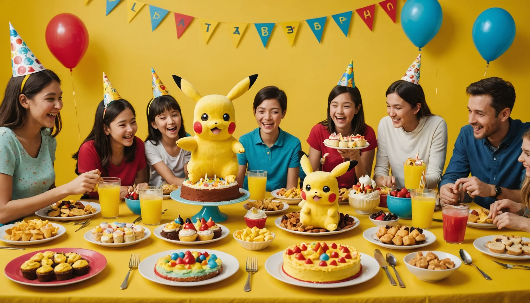 Ideas creativas para una fiesta de cumpleaños familiar con temática de Pikachu