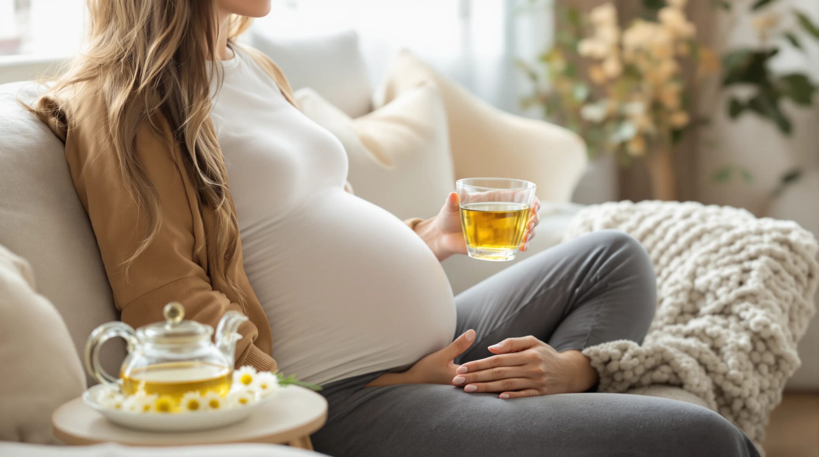 Manzanilla en el embarazo: ¿es segura su infusión durante la gestación?