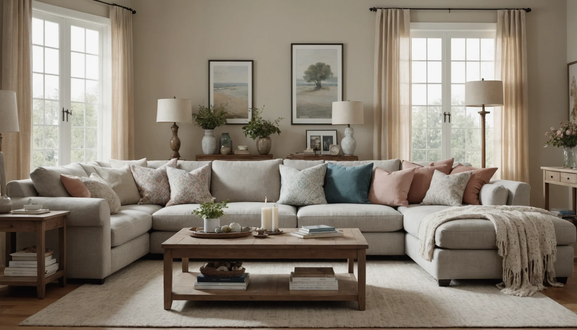 Muebles acogedores para transformar tu sala: inspiración estilo Famille