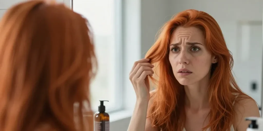 Pelo naranja después del tinte: por qué ocurre y cuándo acudir al profesional en lugar de improvisar