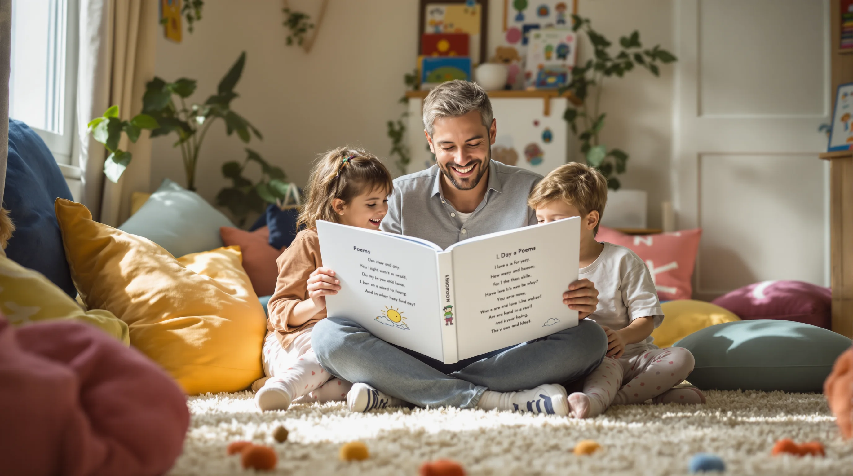 Poemas infantiles: la selección ideal para fomentar la lectura en casa