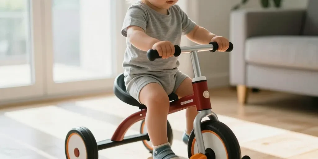 Por qué el triciclo bebé evolutivo no es solo un juguete: cómo elegir según la edad real y no por catálogo