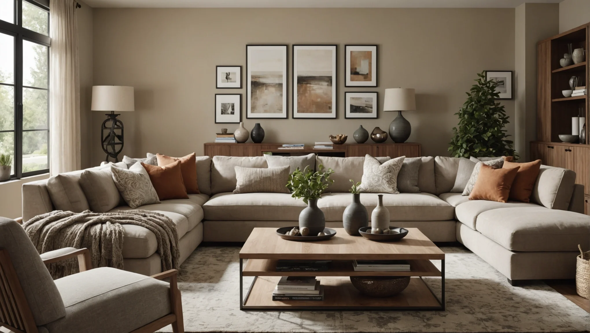 Tendencias de interiorismo: cómo crear un espacio familiar acogedor y moderno