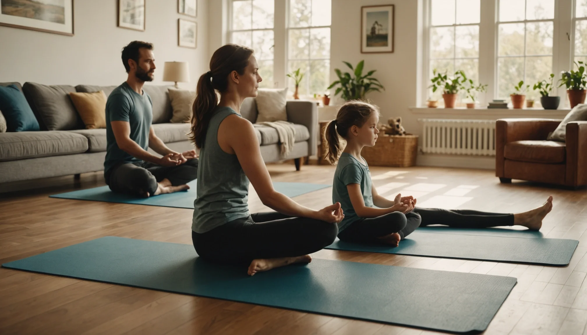 Yoga en familia: fortalece el vínculo y mejora la salud juntos